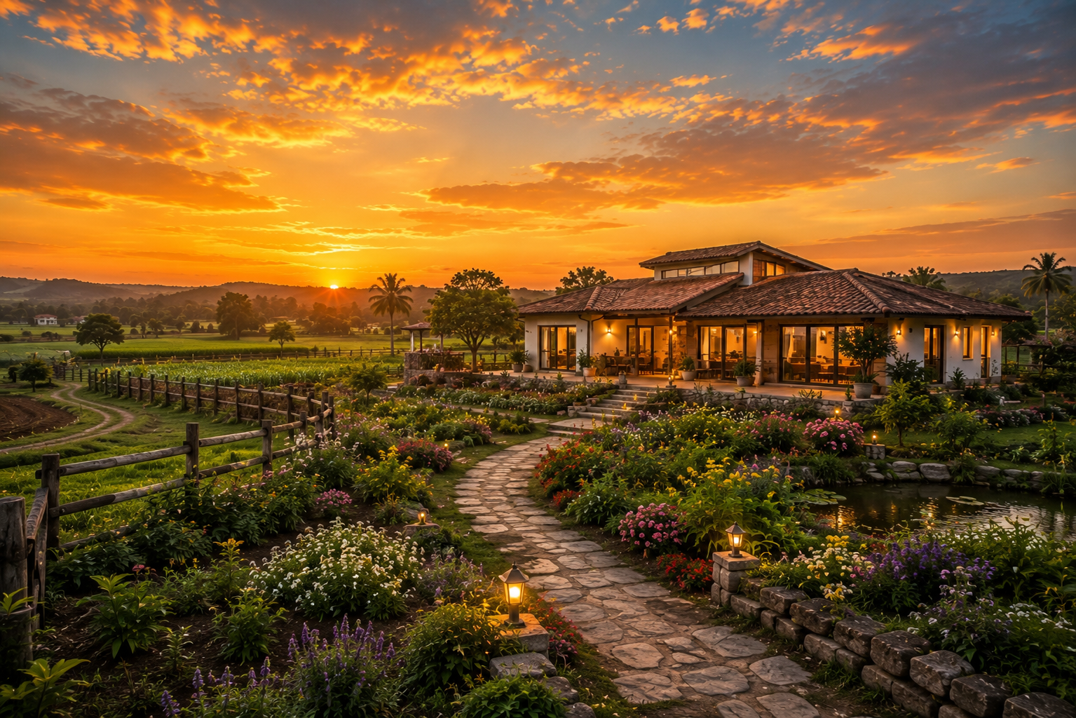 Beyond the City, Into Nature. — construction by Aali Builders in Guntur, Andhra Pradesh